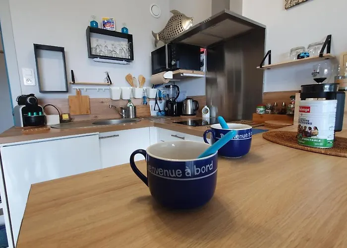 Grand Bleu - Joli Vue Ocean & Cote Sauvage - Piscine * 莱萨布勒-多洛讷